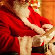 Gros plan sur le Père Noël